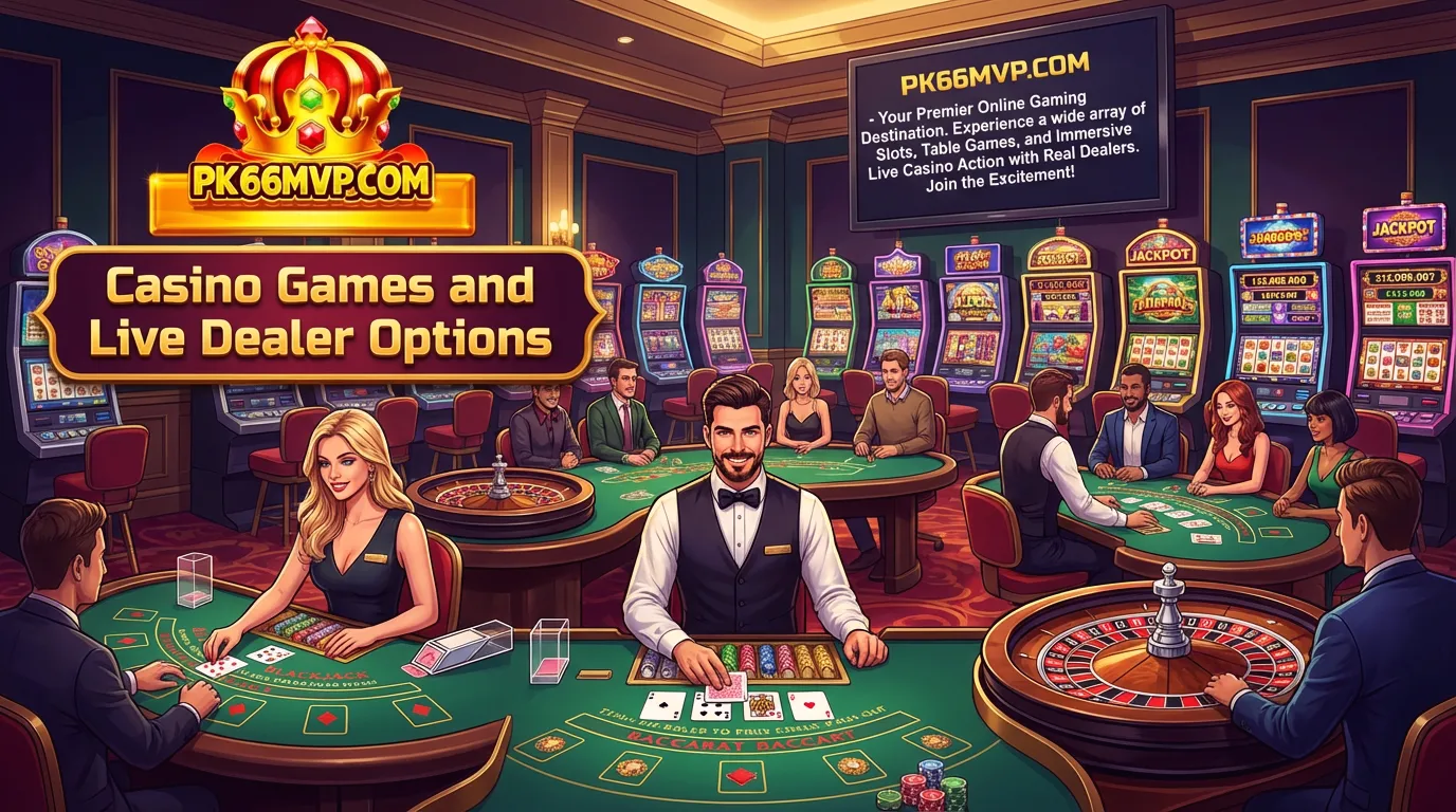 Casino Games and Live Dealer Options