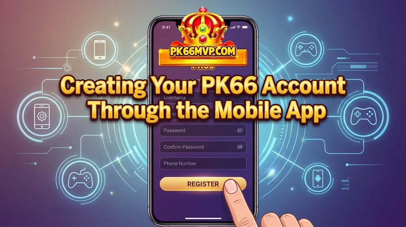 Creating Your PK66 Account Through the Mobile App