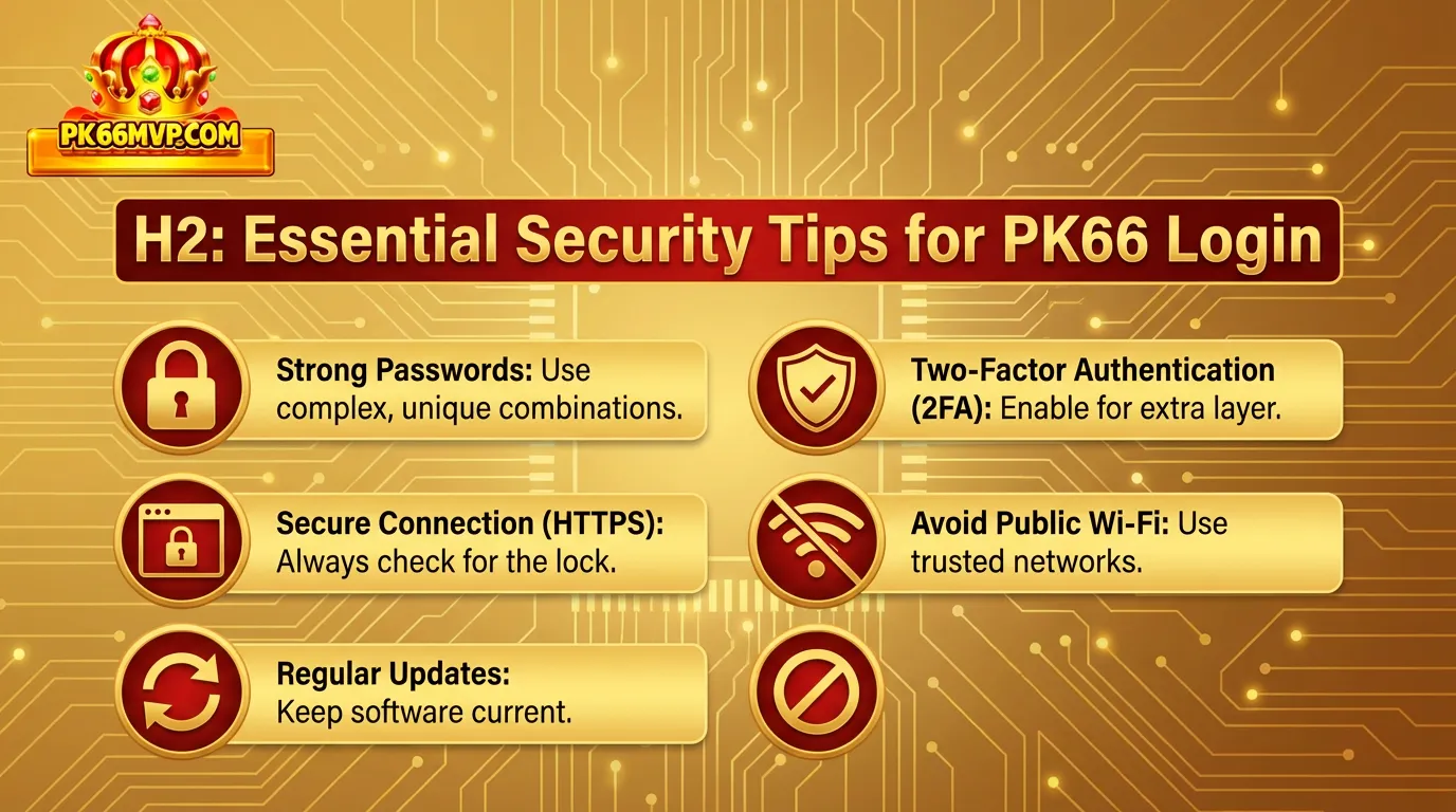 How to Login to PK66 Safely via PK66 MVP Today 4 Essential Security Tips for PK66 Login