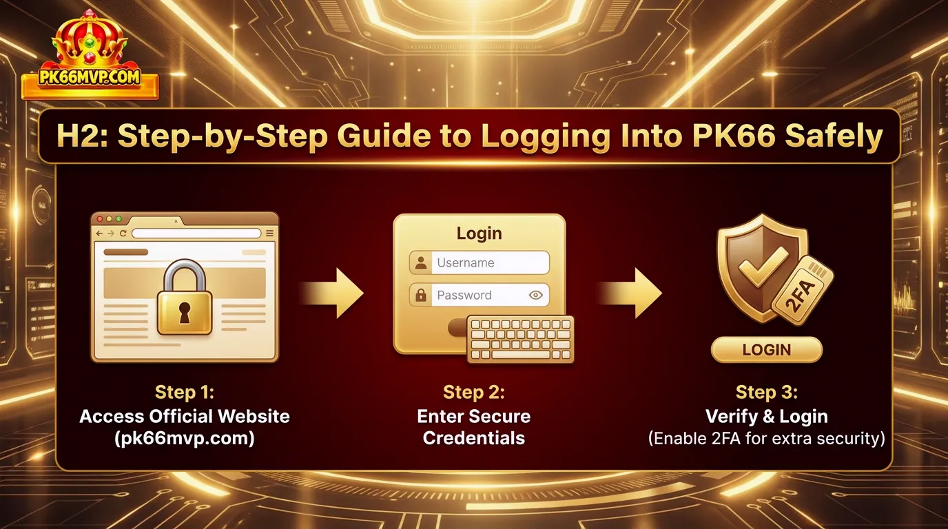 How to Login to PK66 Safely via PK66 MVP Today 3 Step-by-Step Guide to Logging Into PK66 Safely
