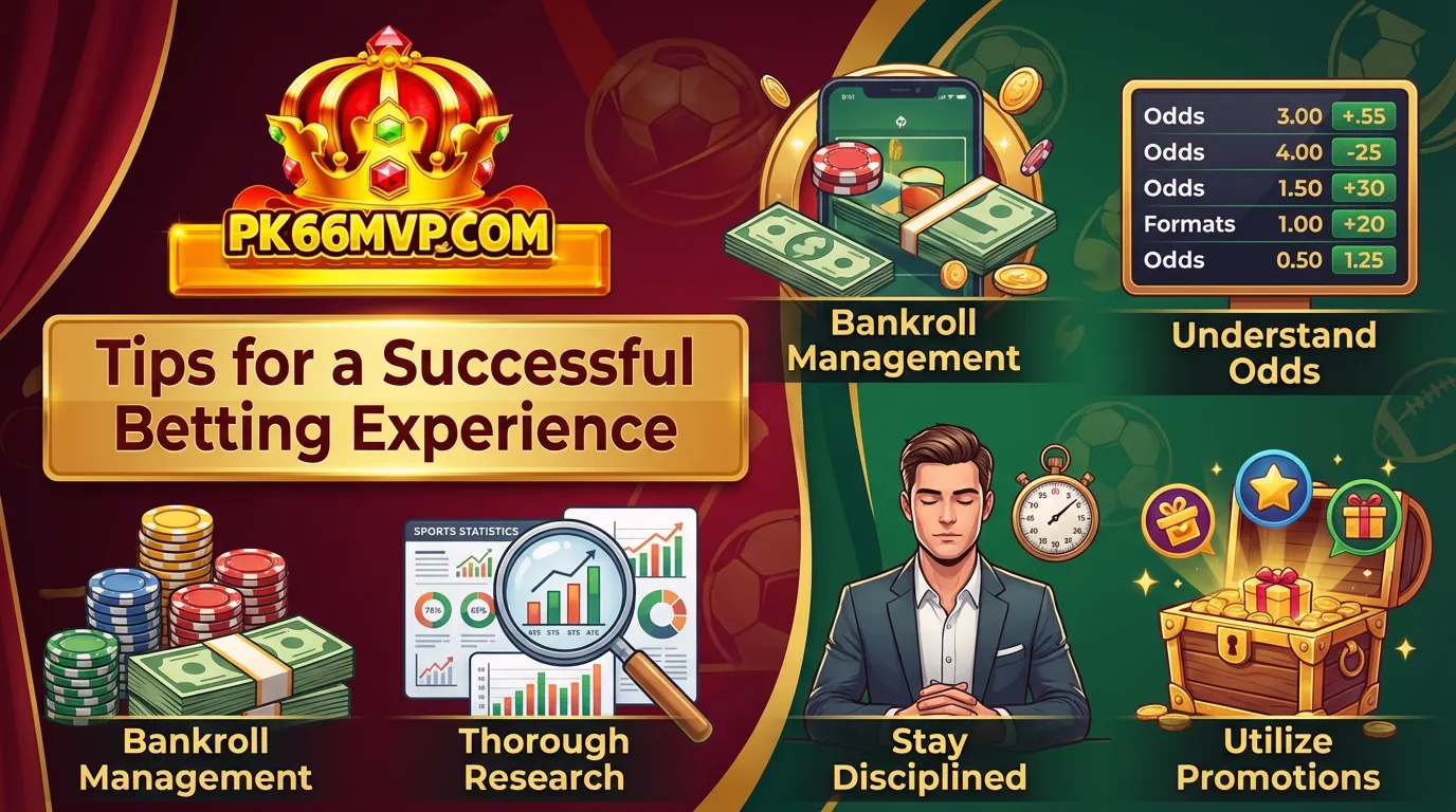 Step-by-Step Guide To Register A PK66 Account Easily 5 Tips for a Successful Betting Experience