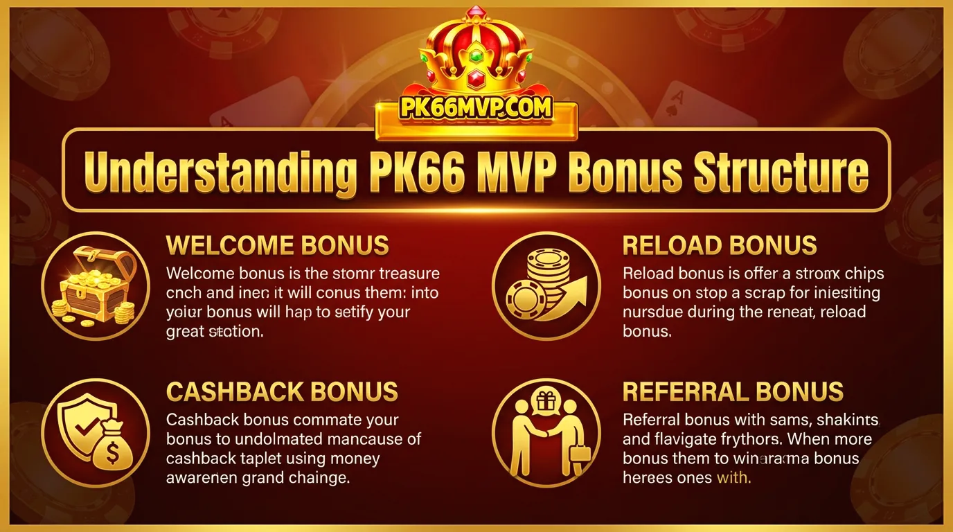 PK66 Promotions And Bonuses On PK66 MVP Platform 2 Understanding PK66 MVP Bonus Structure