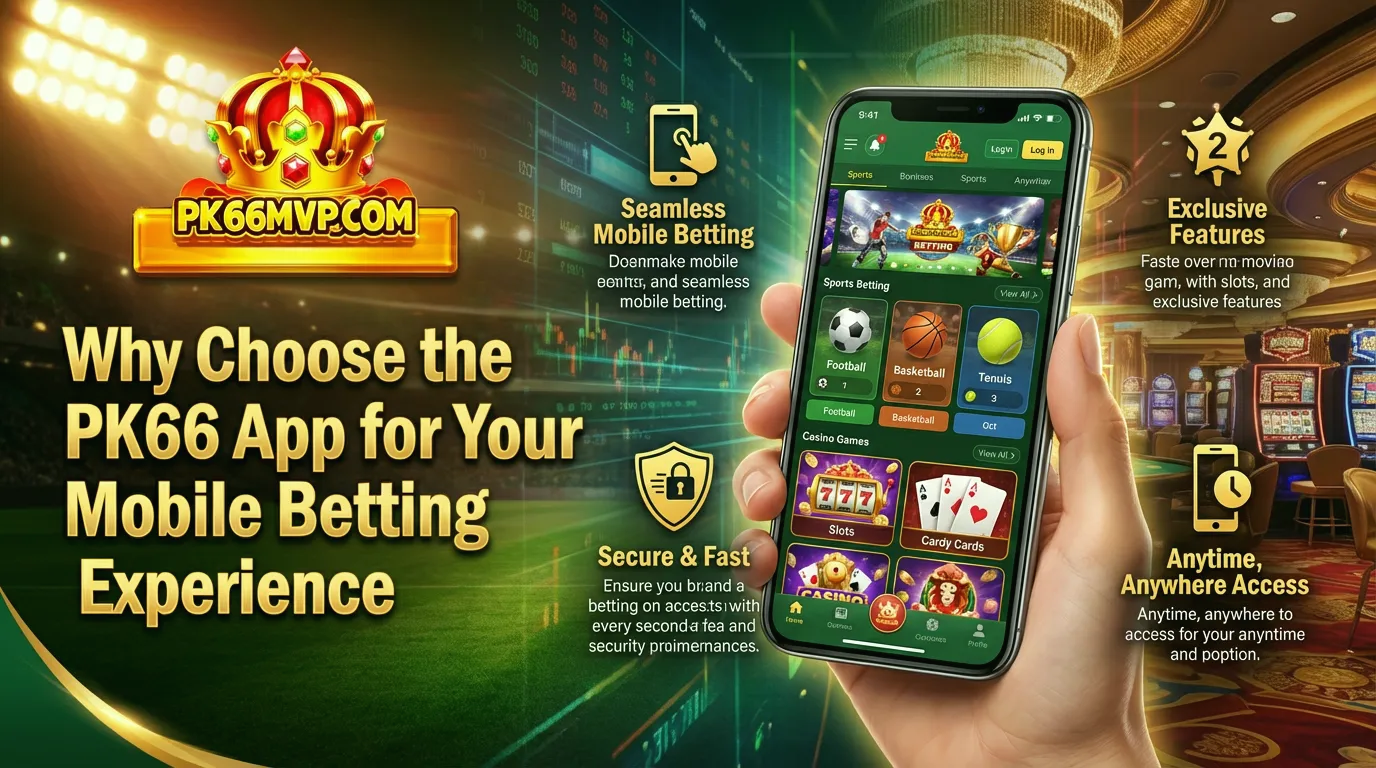 Why Choose the PK66 App for Your Mobile Betting Experience