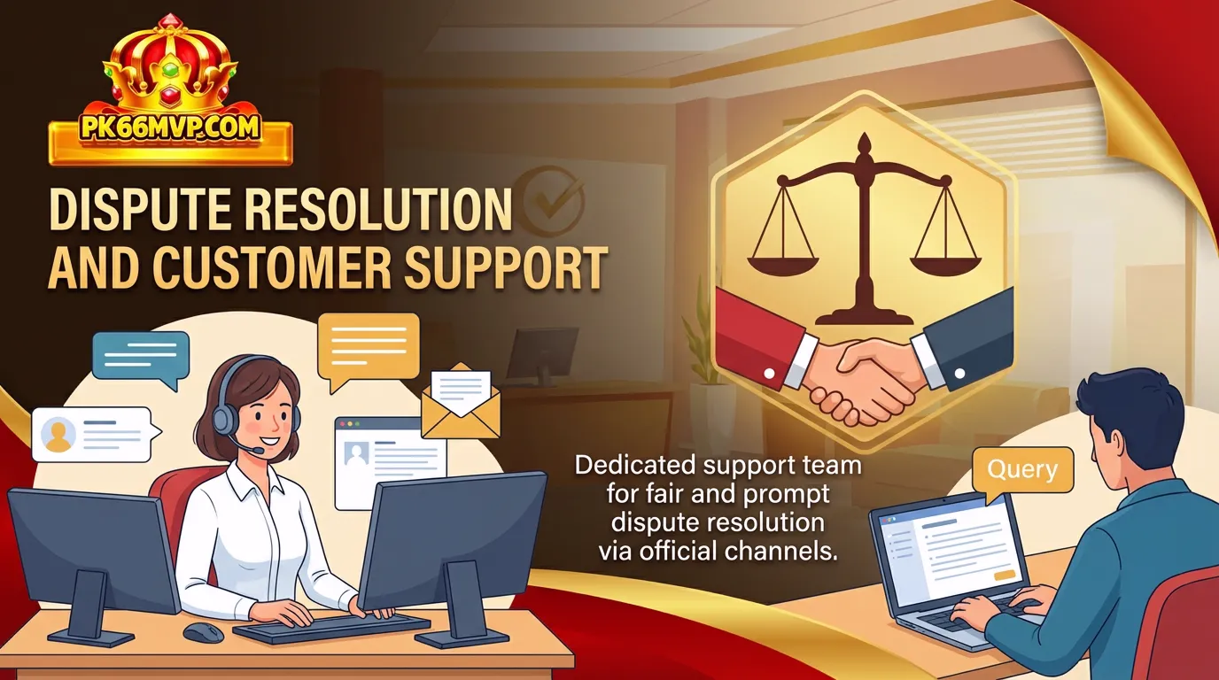 PK66 MVP Terms & Conditions – Rules for Safe Betting 4 Dispute Resolution and Customer Support