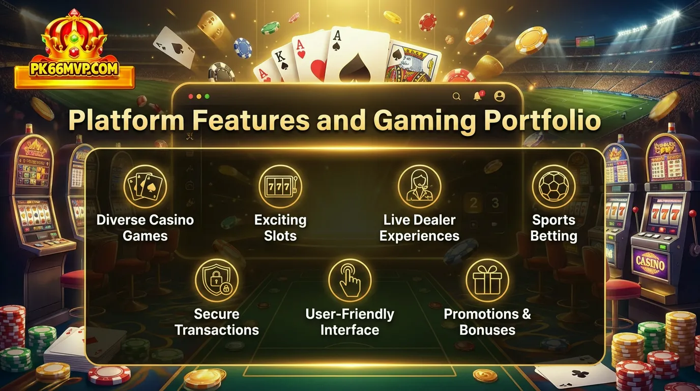About PK66 MVP – Official Platform for PK66 in Bangladesh 3 Platform Features and Gaming Portfolio