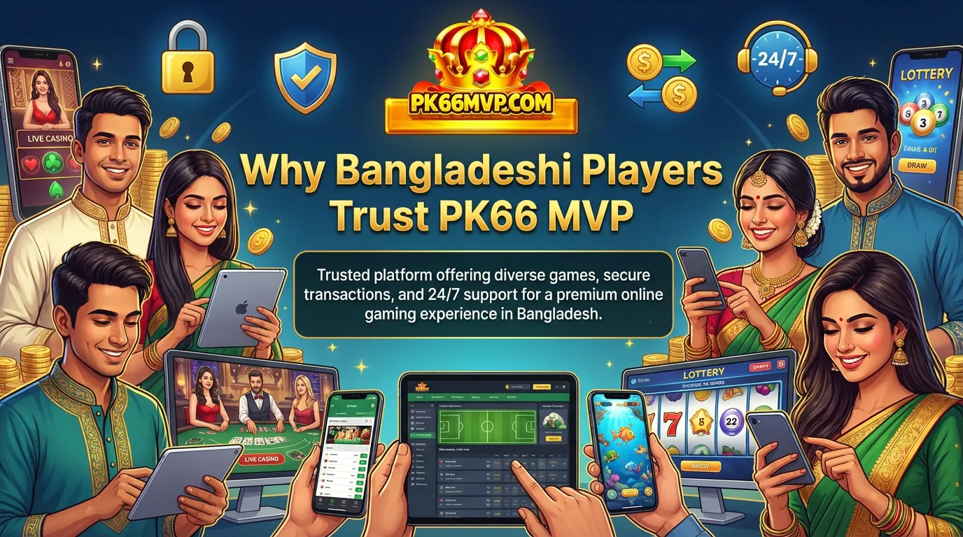 About PK66 MVP – Official Platform for PK66 in Bangladesh 2 Why Bangladeshi Players Trust PK66 MVP